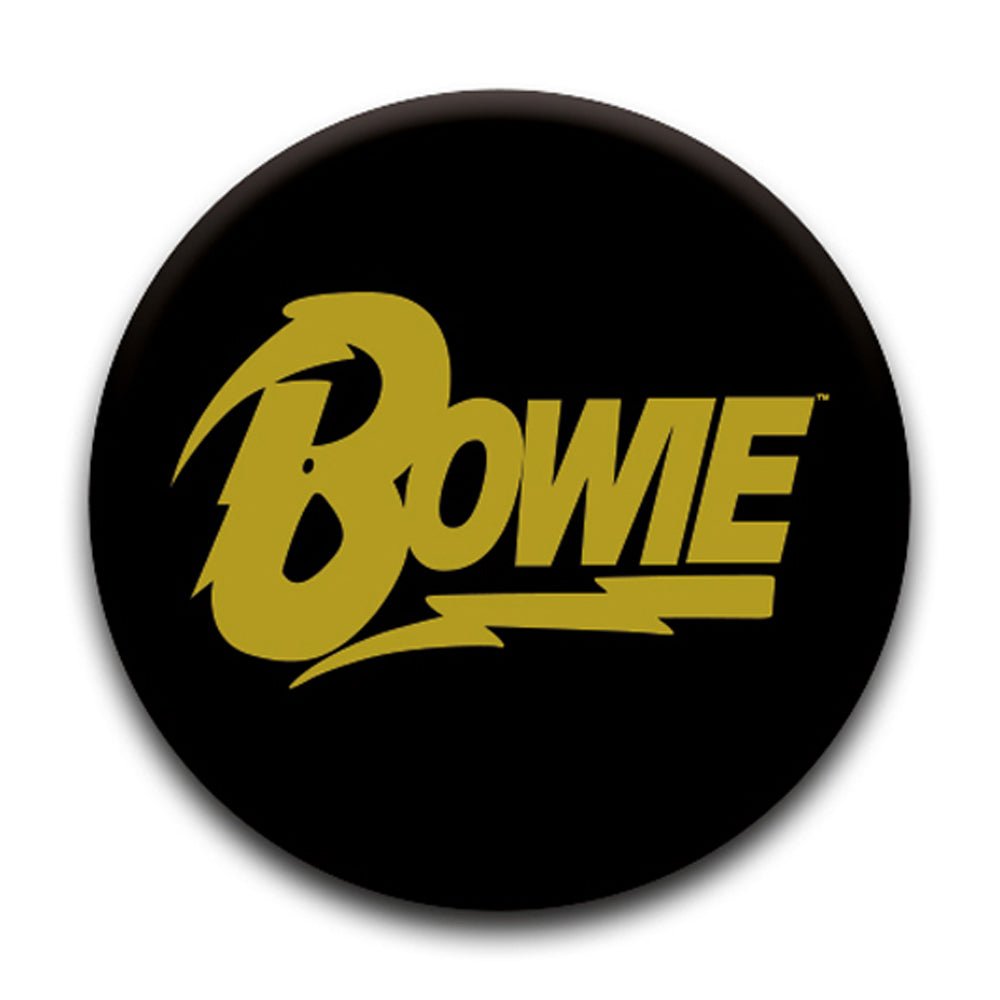 DAVID BOWIE デヴィッドボウイ - LOGO / バッジ - PGS